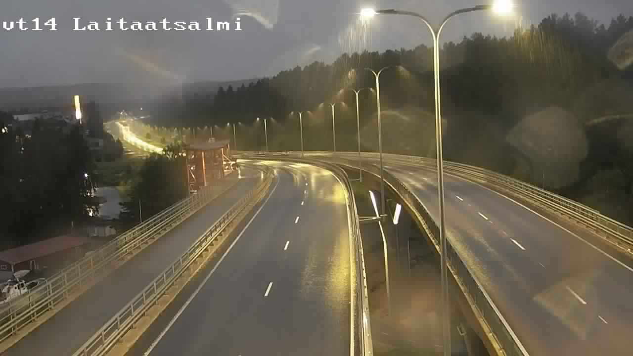 Kelikamerat Kuva Tie 14 Savonlinna, Laitaatsalmi silta, Savonlinna, Etelä-Savo