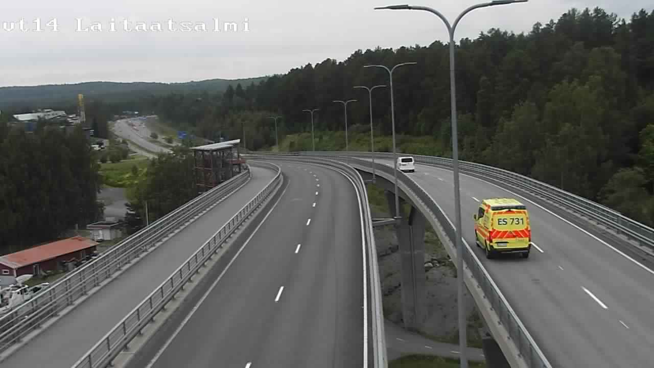 Kelikamerat Kuva Tie 14 Savonlinna, Laitaatsalmi silta, Savonlinna, Etelä-Savo