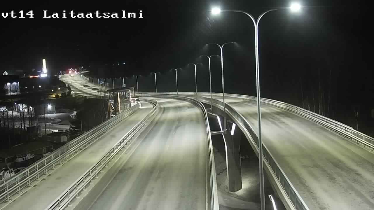 Kelikamerat Kuva Tie 14 Savonlinna, Laitaatsalmi silta, Savonlinna, Etelä-Savo