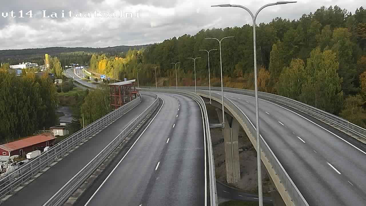 Weather Camera Image Road 14 Savonlinna, Laitaatsalmi, Savonlinna, Etelä-Savo
