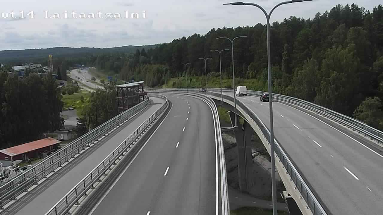Kelikamerat Kuva Tie 14 Savonlinna, Laitaatsalmi silta, Savonlinna, Etelä-Savo