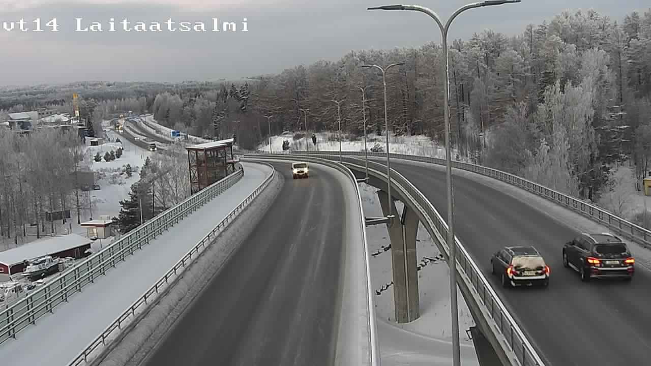 Kelikamerat Kuva Tie 14 Savonlinna, Laitaatsalmi silta, Savonlinna, Etelä-Savo