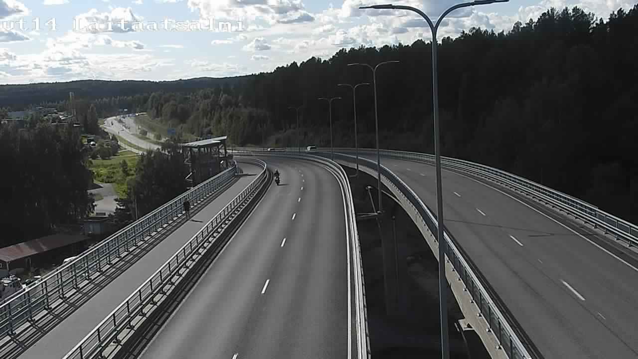 Kelikamerat Kuva Tie 14 Savonlinna, Laitaatsalmi silta, Savonlinna, Etelä-Savo