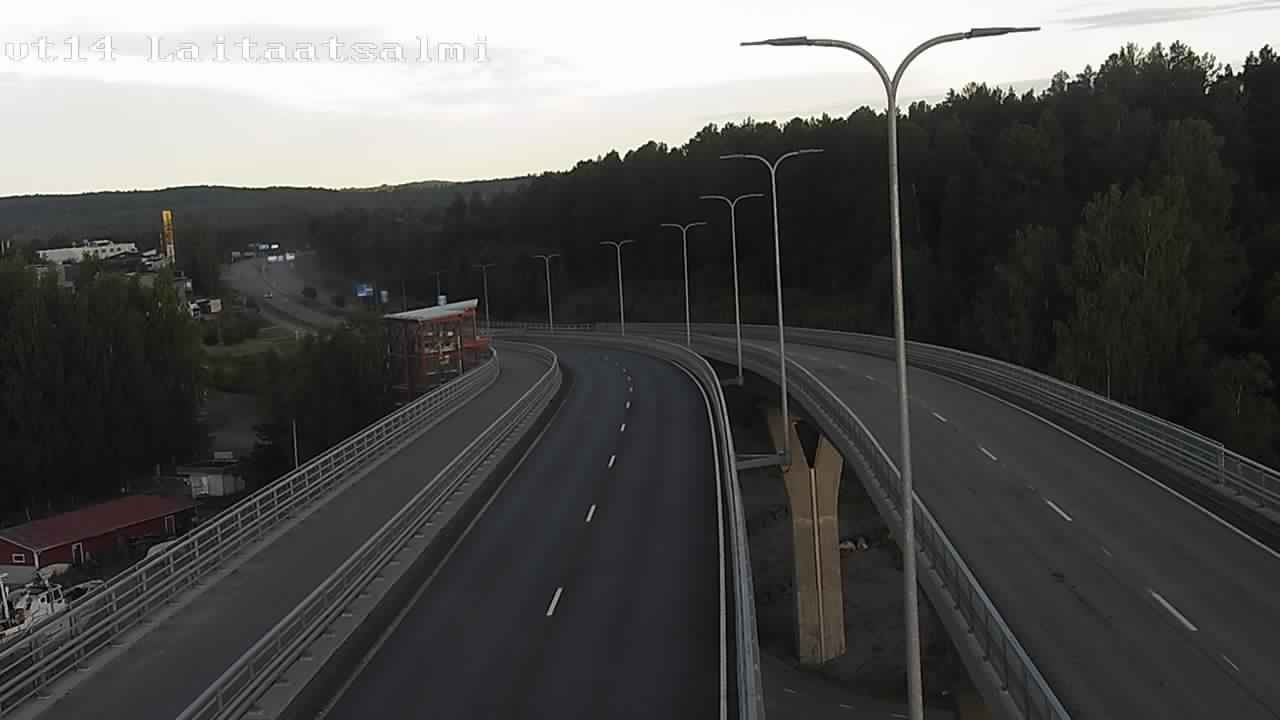 Kelikamerat Kuva Tie 14 Savonlinna, Laitaatsalmi silta, Savonlinna, Etelä-Savo