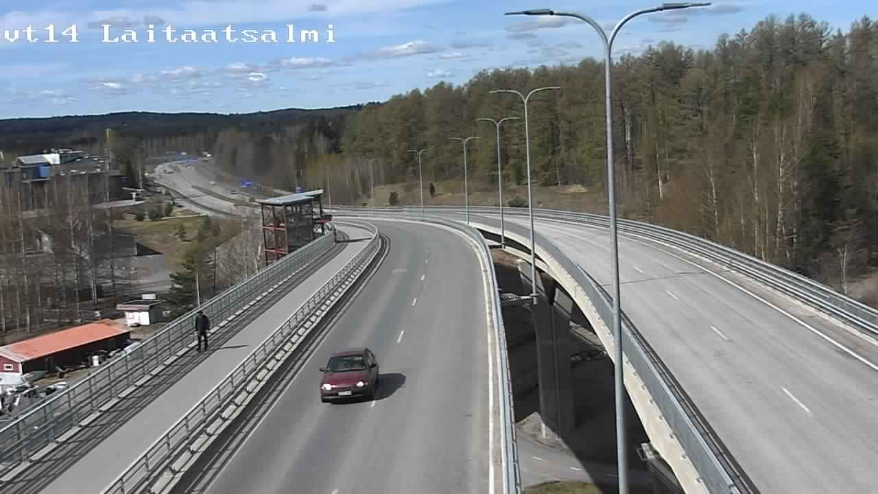 Kelikamerat Kuva Tie 14 Savonlinna, Laitaatsalmi silta, Savonlinna, Etelä-Savo