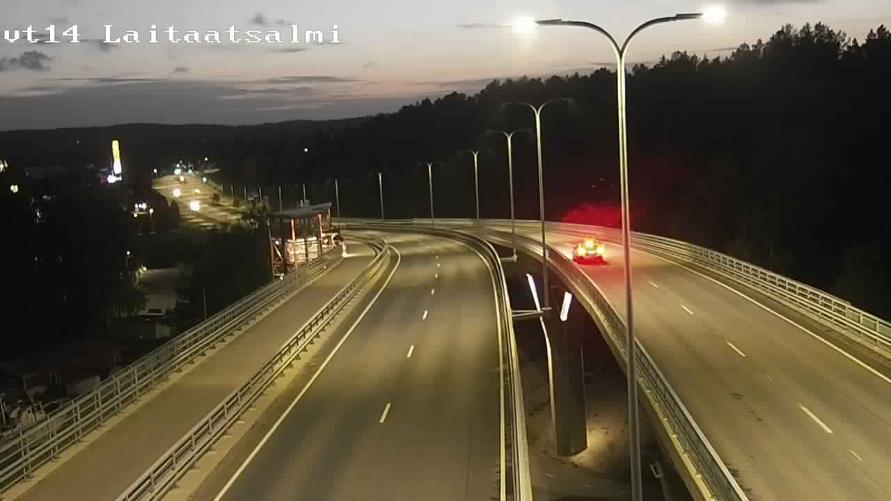 Weather Camera Image Road 14 Savonlinna, Laitaatsalmi, Savonlinna, Etelä-Savo