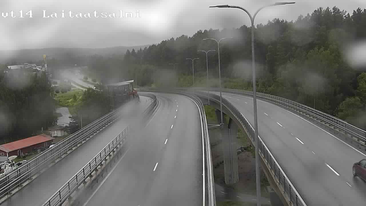 Kelikamerat Kuva Tie 14 Savonlinna, Laitaatsalmi silta, Savonlinna, Etelä-Savo