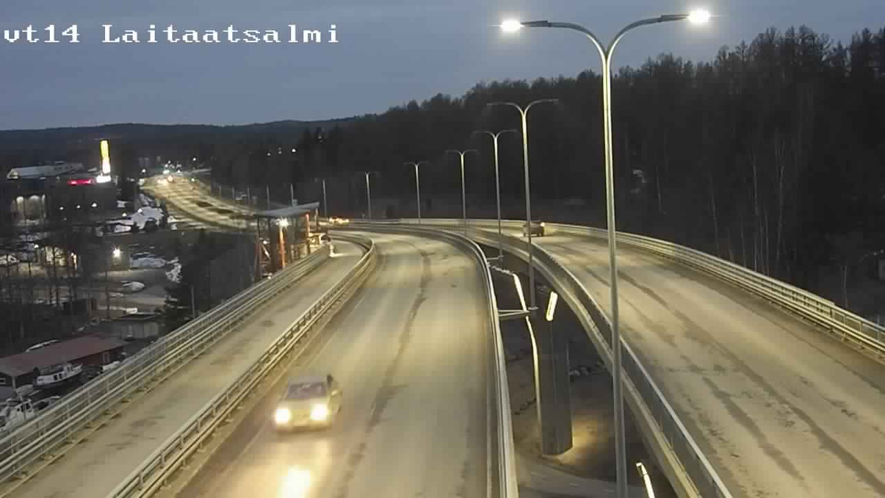 Kelikamerat Kuva Tie 14 Savonlinna, Laitaatsalmi silta, Savonlinna, Etelä-Savo