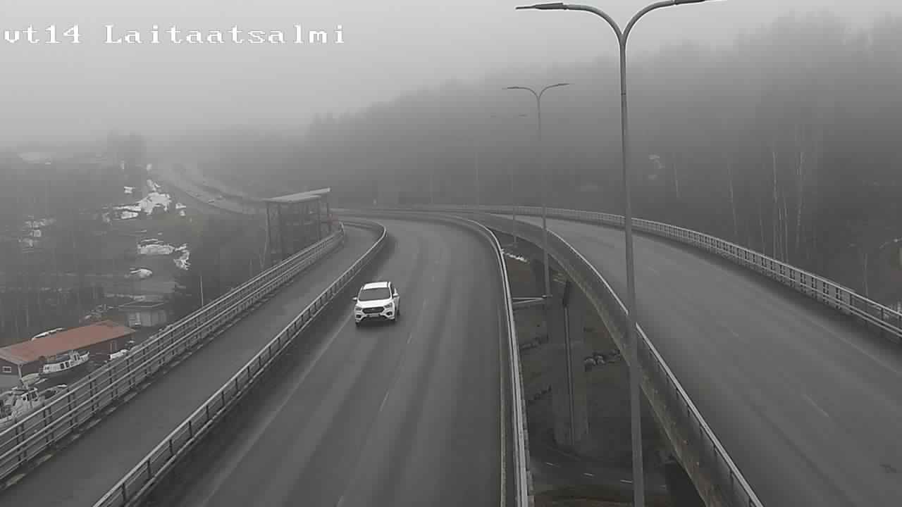 Kelikamerat Kuva Tie 14 Savonlinna, Laitaatsalmi silta, Savonlinna, Etelä-Savo