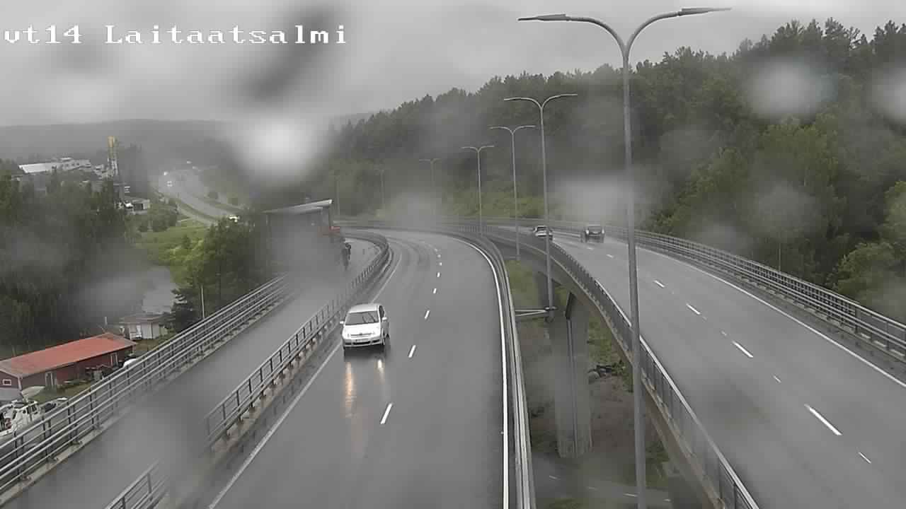 Kelikamerat Kuva Tie 14 Savonlinna, Laitaatsalmi silta, Savonlinna, Etelä-Savo