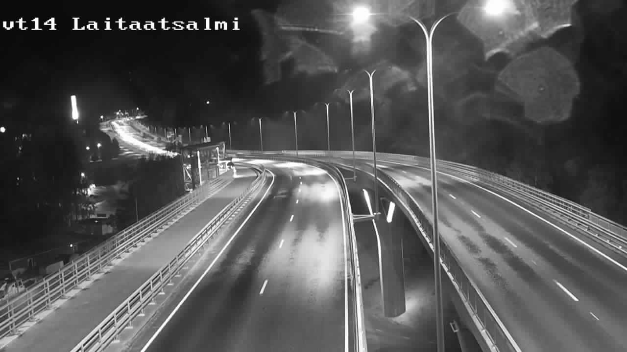 Weather Camera Image Road 14 Savonlinna, Laitaatsalmi, Savonlinna, Etelä-Savo