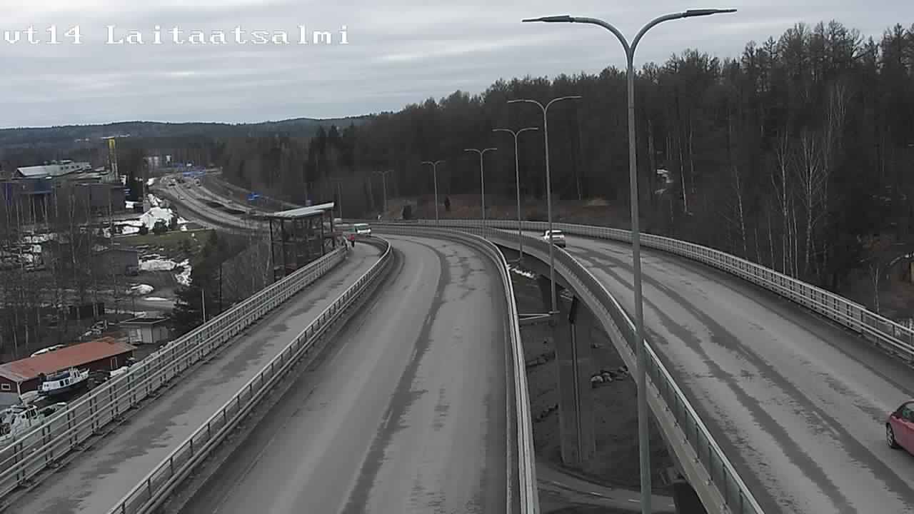 Kelikamerat Kuva Tie 14 Savonlinna, Laitaatsalmi silta, Savonlinna, Etelä-Savo