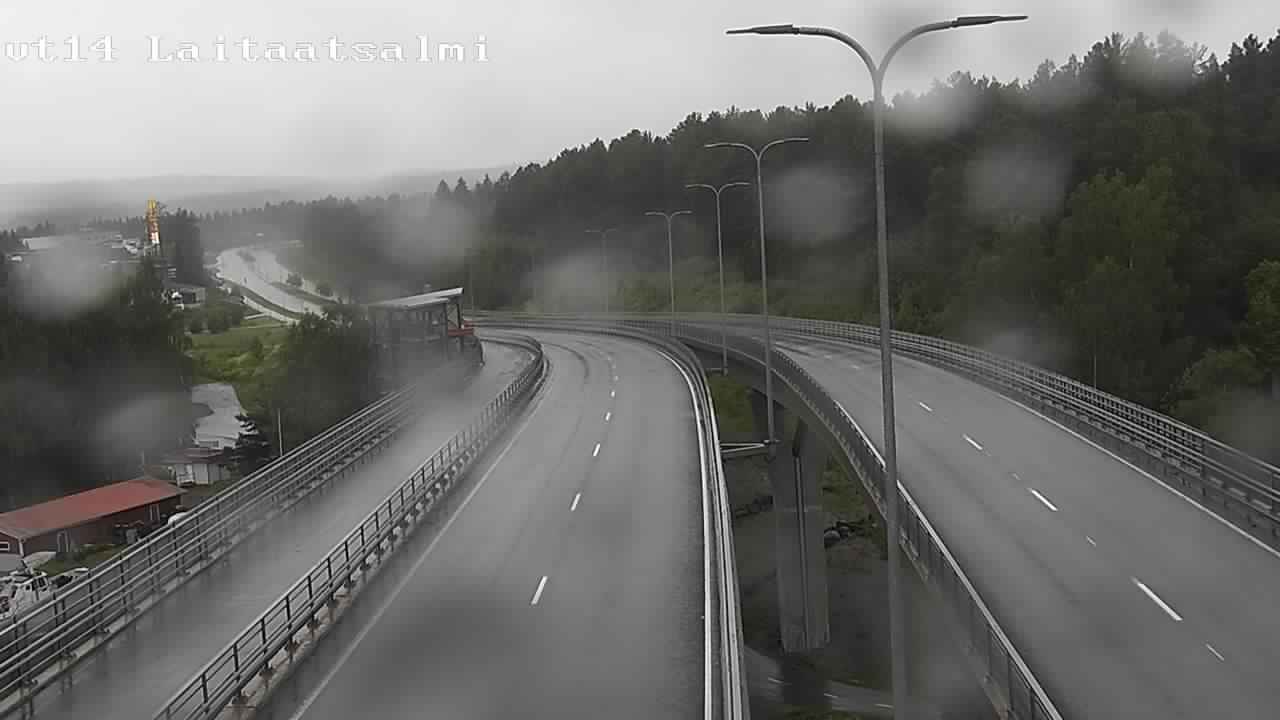 Kelikamerat Kuva Tie 14 Savonlinna, Laitaatsalmi silta, Savonlinna, Etelä-Savo