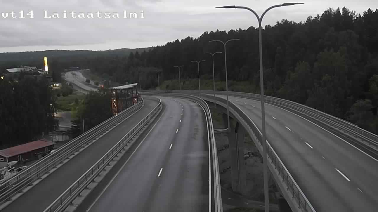 Kelikamerat Kuva Tie 14 Savonlinna, Laitaatsalmi silta, Savonlinna, Etelä-Savo