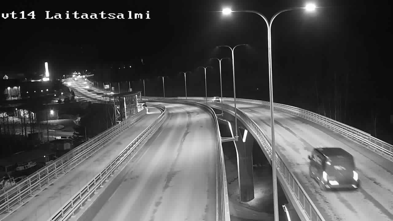 Kelikamerat Kuva Tie 14 Savonlinna, Laitaatsalmi silta, Savonlinna, Etelä-Savo