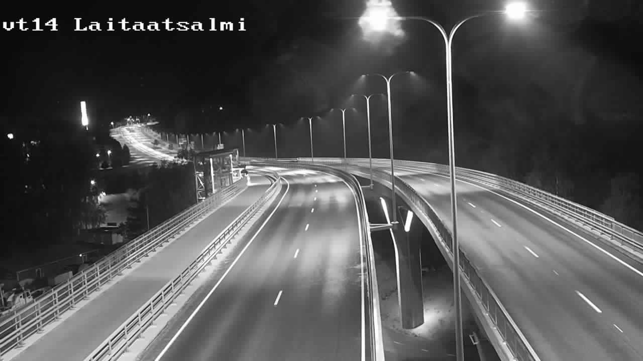Weather Camera Image Road 14 Savonlinna, Laitaatsalmi, Savonlinna, Etelä-Savo