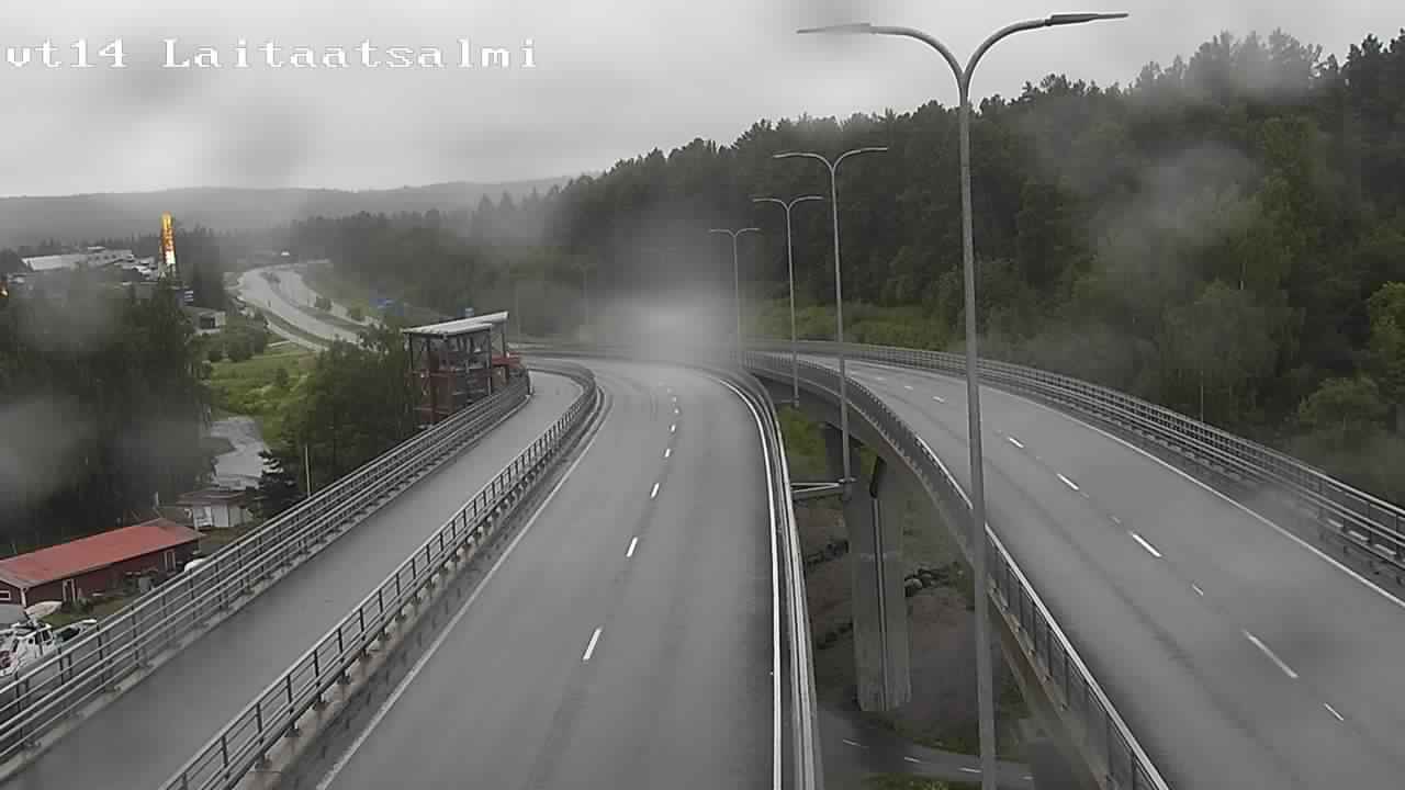 Kelikamerat Kuva Tie 14 Savonlinna, Laitaatsalmi silta, Savonlinna, Etelä-Savo