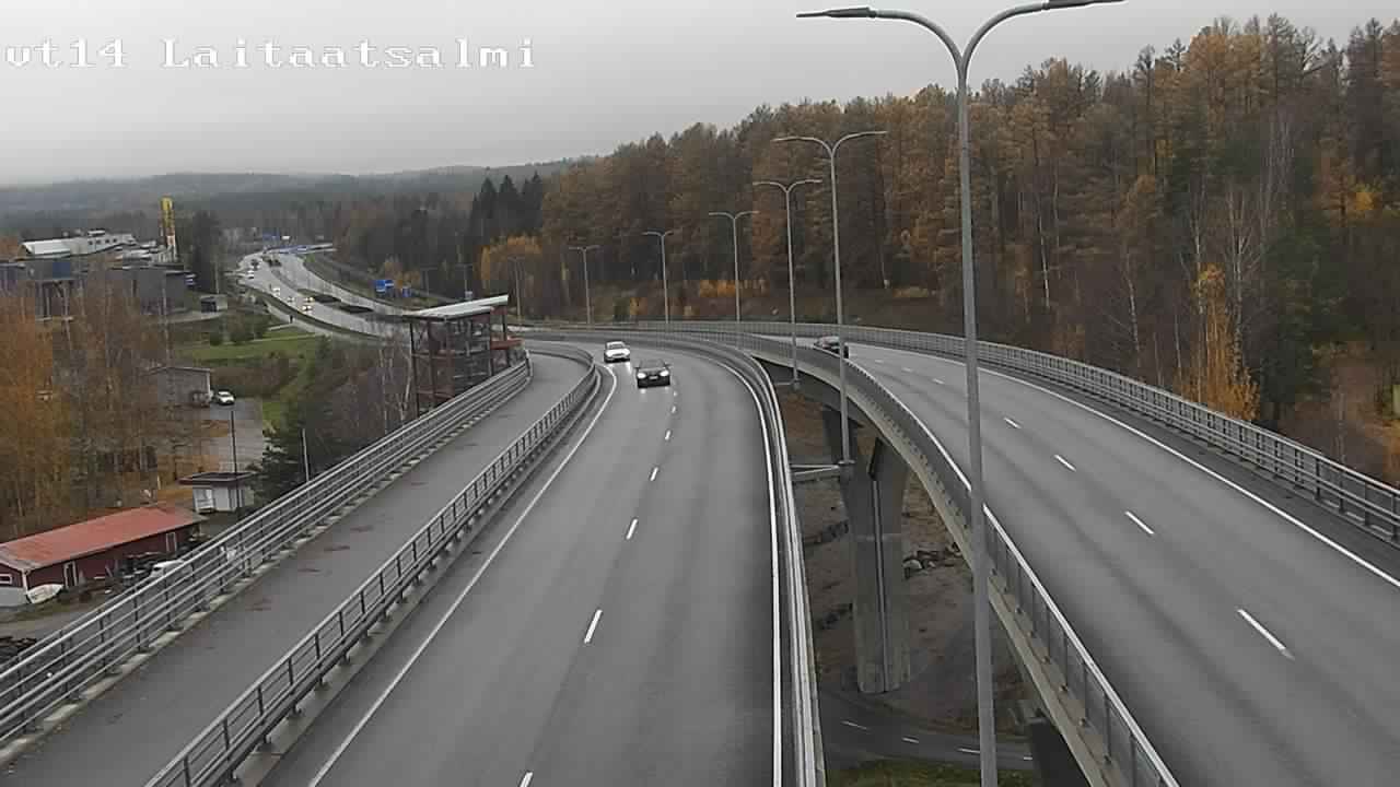 Kelikamerat Kuva Tie 14 Savonlinna, Laitaatsalmi silta, Savonlinna, Etelä-Savo