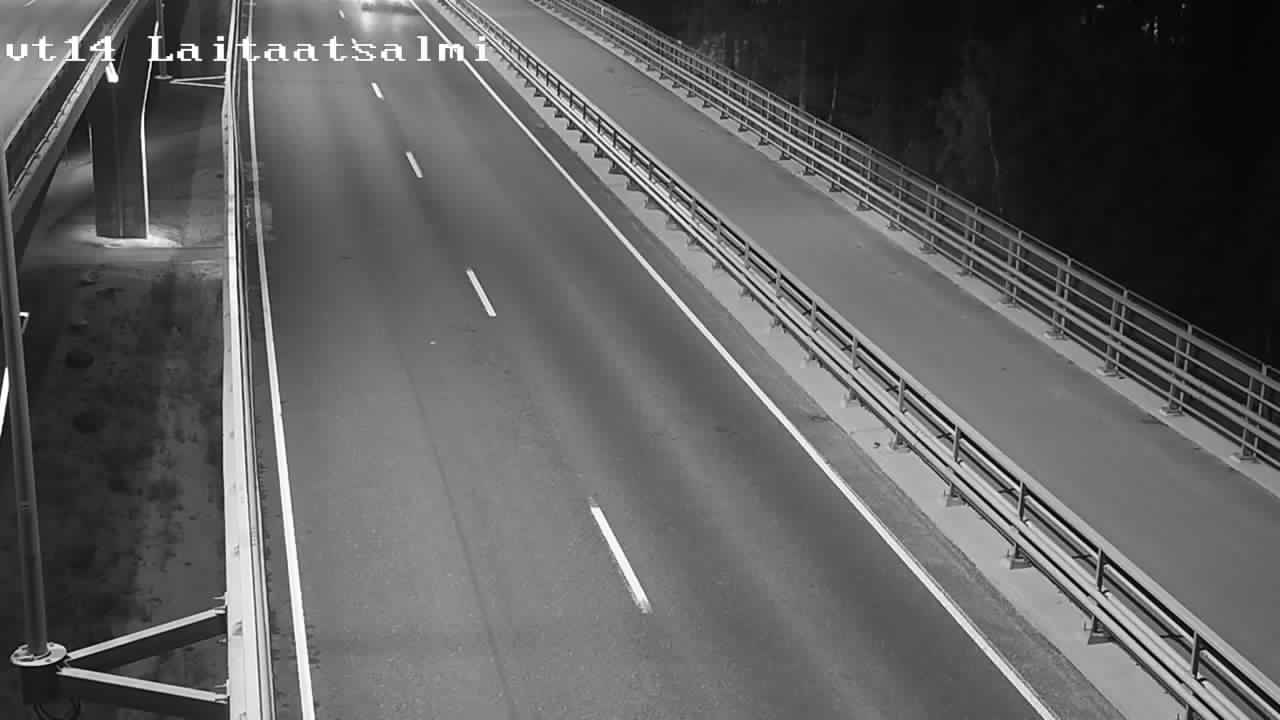 Weather Camera Image Road 14 Savonlinna, Laitaatsalmi, Savonlinna, Etelä-Savo