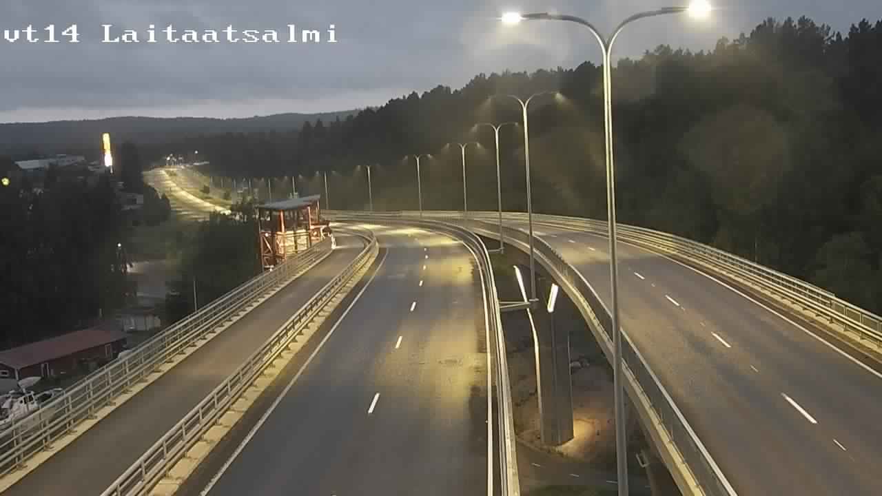 Kelikamerat Kuva Tie 14 Savonlinna, Laitaatsalmi silta, Savonlinna, Etelä-Savo