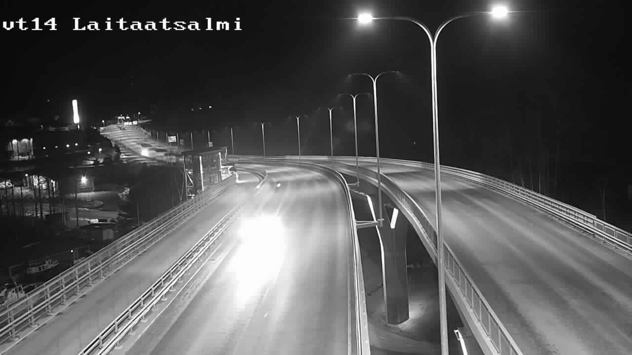 Kelikamerat Kuva Tie 14 Savonlinna, Laitaatsalmi silta, Savonlinna, Etelä-Savo