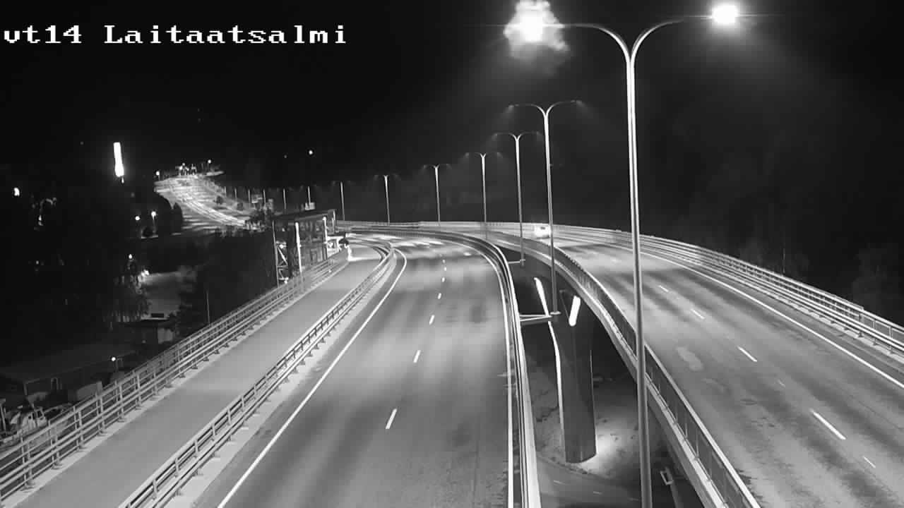 Weather Camera Image Road 14 Savonlinna, Laitaatsalmi, Savonlinna, Etelä-Savo