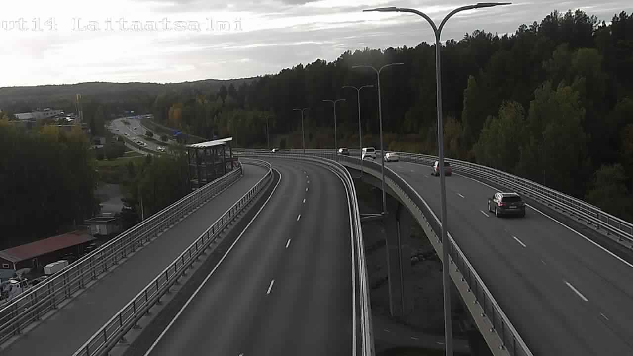 Kelikamerat Kuva Tie 14 Savonlinna, Laitaatsalmi silta, Savonlinna, Etelä-Savo