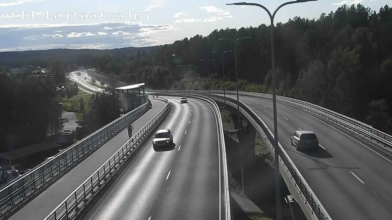 Kelikamerat Kuva Tie 14 Savonlinna, Laitaatsalmi silta, Savonlinna, Etelä-Savo