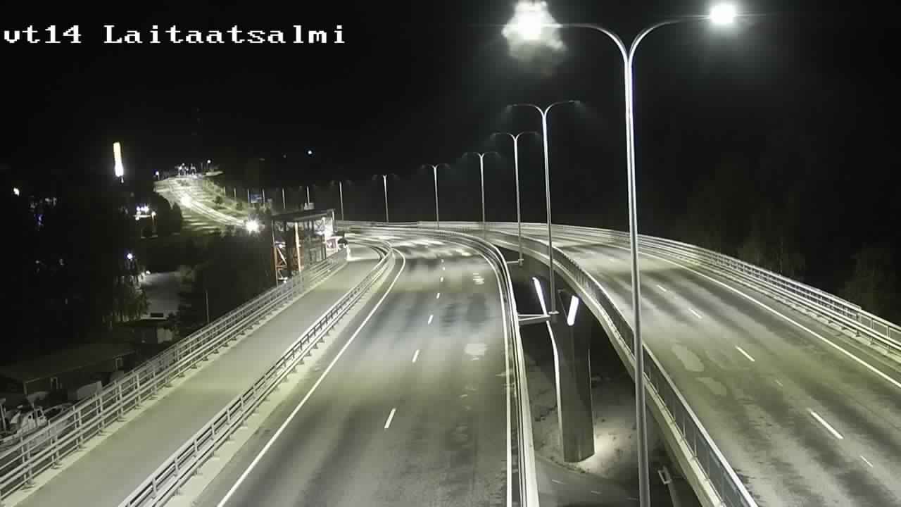 Weather Camera Image Road 14 Savonlinna, Laitaatsalmi, Savonlinna, Etelä-Savo