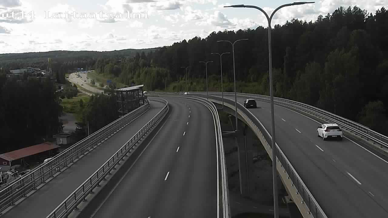 Kelikamerat Kuva Tie 14 Savonlinna, Laitaatsalmi silta, Savonlinna, Etelä-Savo