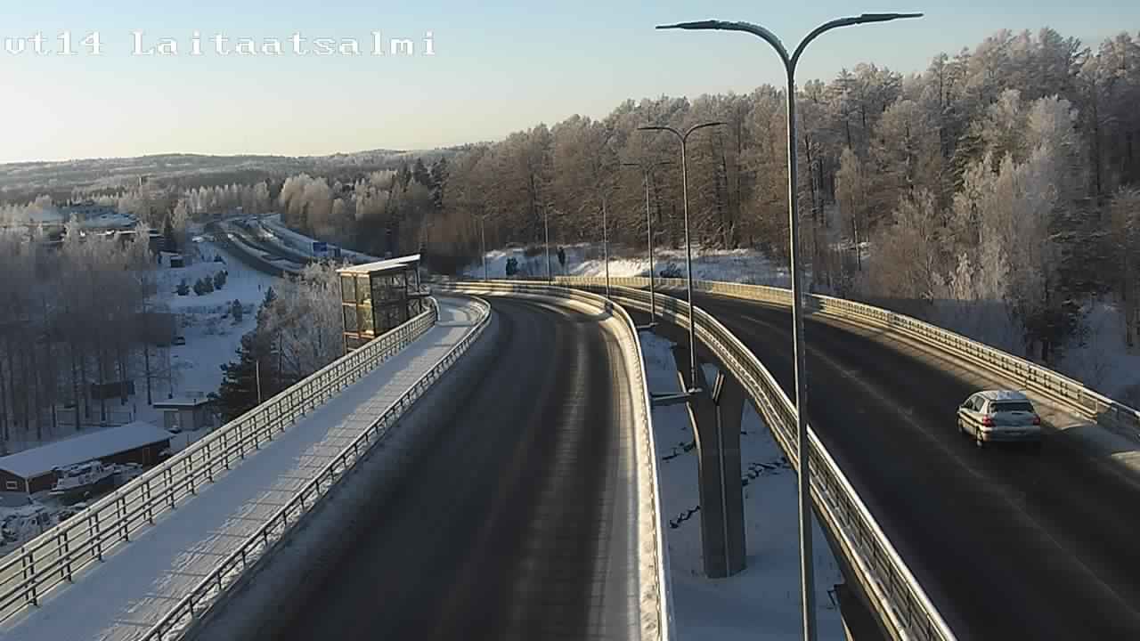 Kelikamerat Kuva Tie 14 Savonlinna, Laitaatsalmi silta, Savonlinna, Etelä-Savo