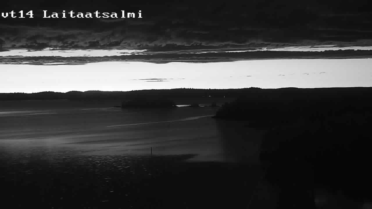 Weather Camera Image Road 14 Savonlinna, Laitaatsalmi, Savonlinna, Etelä-Savo