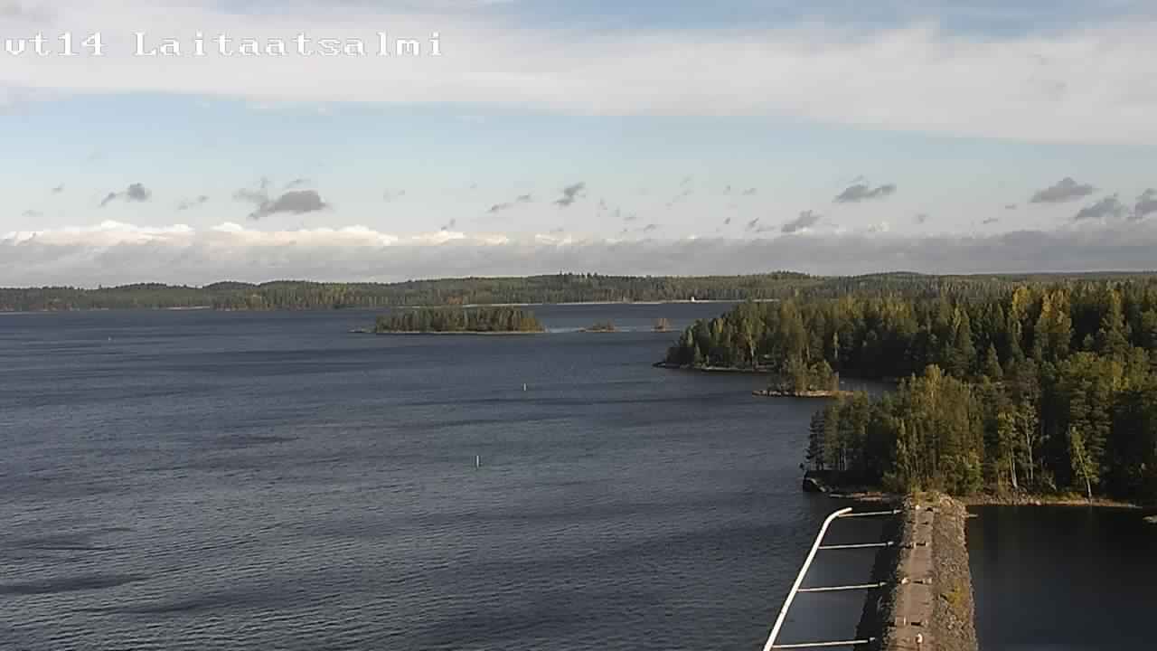 Kelikamerat Kuva Tie 14 Savonlinna, Laitaatsalmi silta, Savonlinna, Etelä-Savo