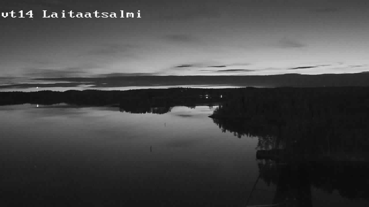 Weather Camera Image Road 14 Savonlinna, Laitaatsalmi, Savonlinna, Etelä-Savo