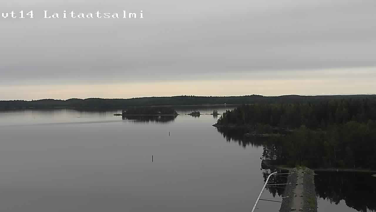 Weather Camera Image Väg 14 Nyslott, Laitaatsalmi, Savonlinna, Etelä-Savo