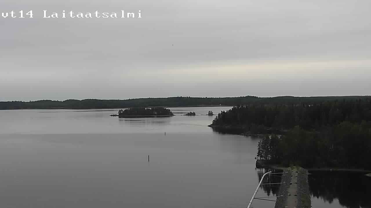 Weather Camera Image Väg 14 Nyslott, Laitaatsalmi, Savonlinna, Etelä-Savo