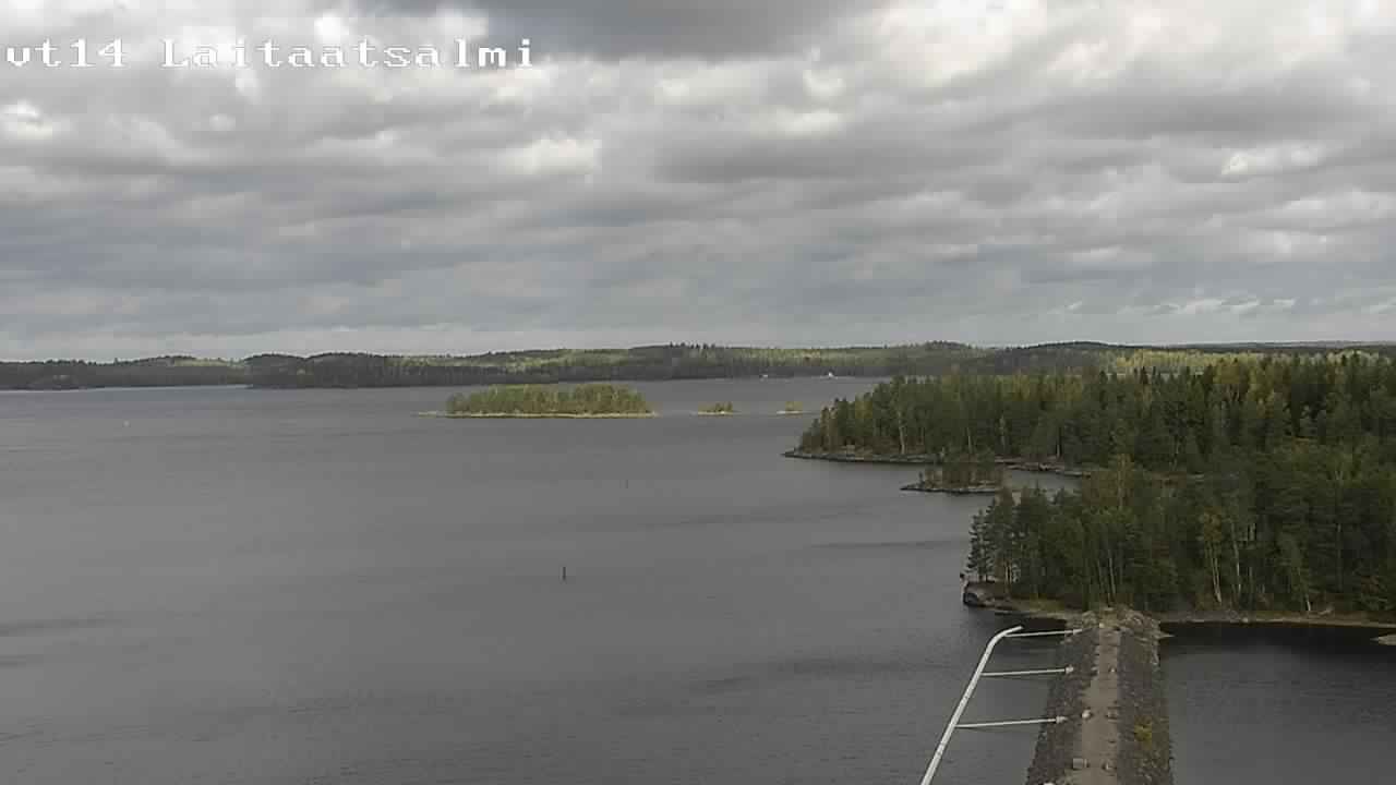 Kelikamerat Kuva Tie 14 Savonlinna, Laitaatsalmi silta, Savonlinna, Etelä-Savo