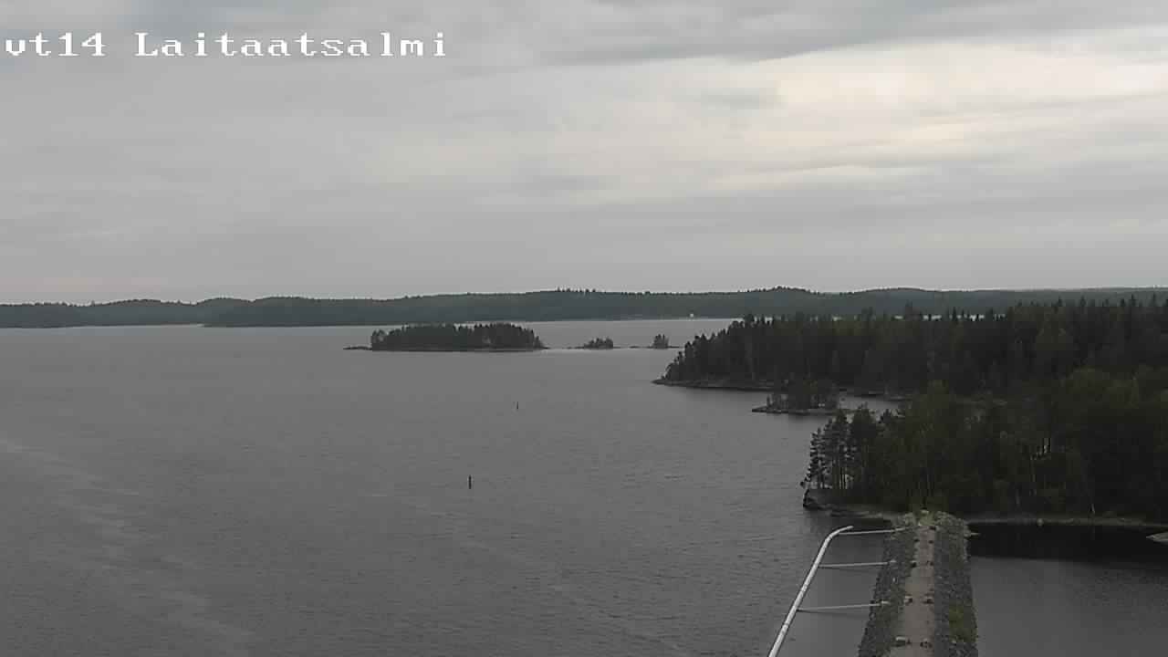 Kelikamerat Kuva Tie 14 Savonlinna, Laitaatsalmi silta, Savonlinna, Etelä-Savo