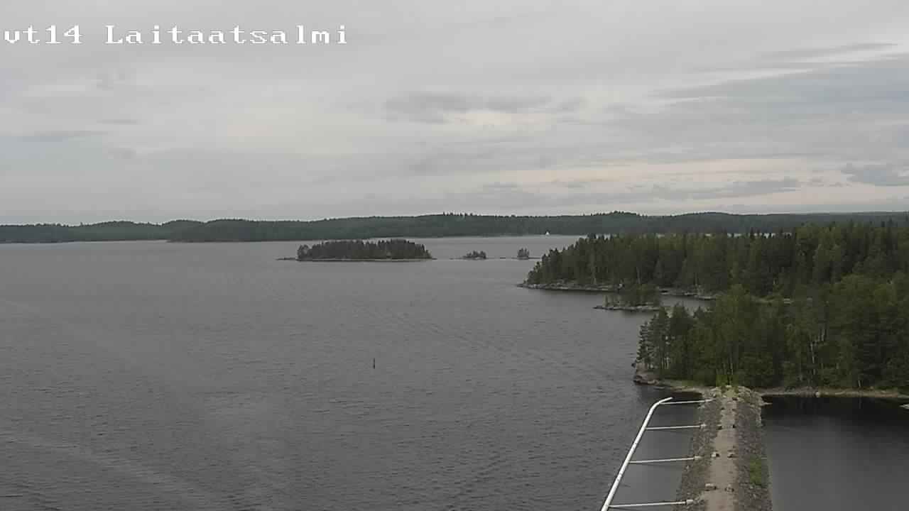 Kelikamerat Kuva Tie 14 Savonlinna, Laitaatsalmi silta, Savonlinna, Etelä-Savo