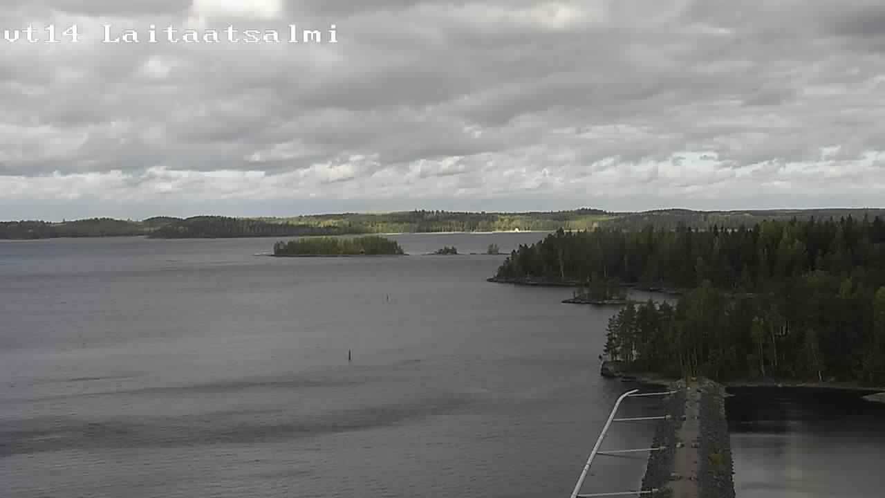 Kelikamerat Kuva Tie 14 Savonlinna, Laitaatsalmi silta, Savonlinna, Etelä-Savo