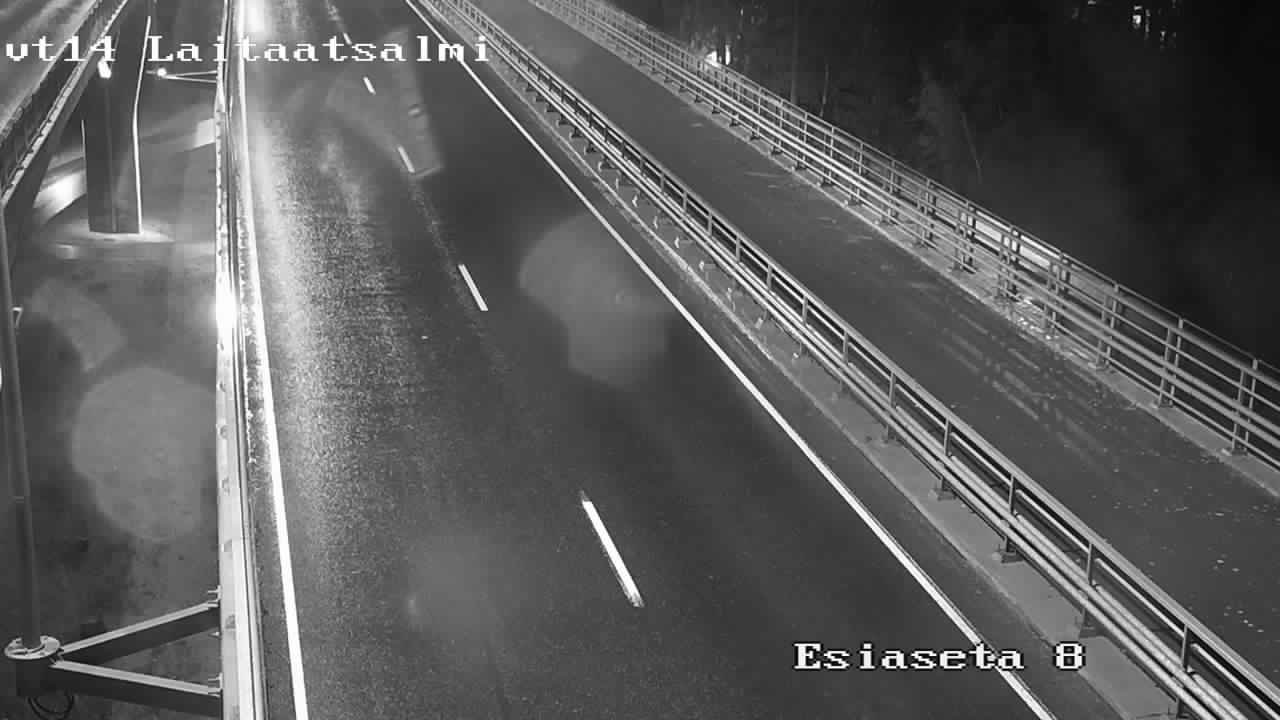 Weather Camera Image Road 14 Savonlinna, Laitaatsalmi, Savonlinna, Etelä-Savo