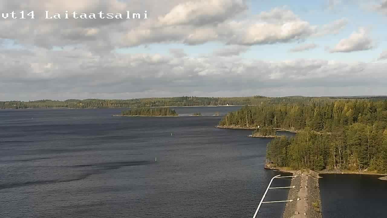 Kelikamerat Kuva Tie 14 Savonlinna, Laitaatsalmi silta, Savonlinna, Etelä-Savo