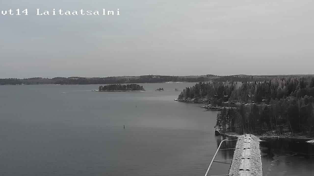 Kelikamerat Kuva Tie 14 Savonlinna, Laitaatsalmi silta, Savonlinna, Etelä-Savo