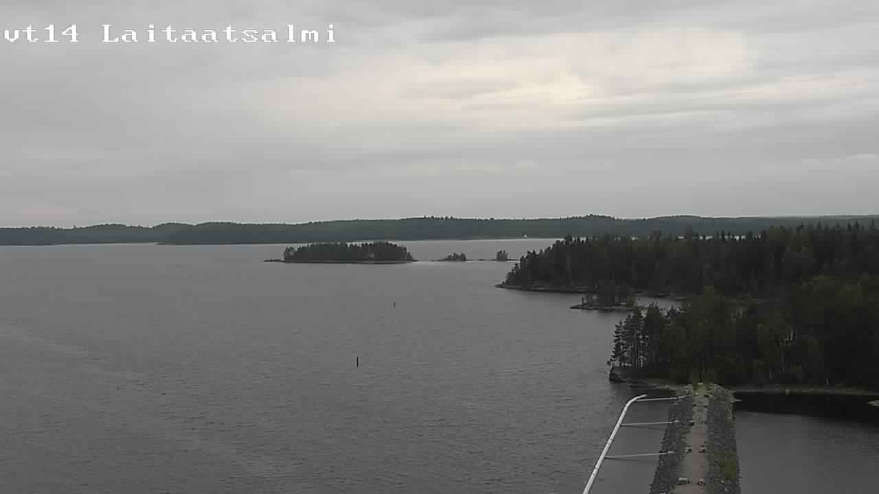 Kelikamerat Kuva Tie 14 Savonlinna, Laitaatsalmi silta, Savonlinna, Etelä-Savo