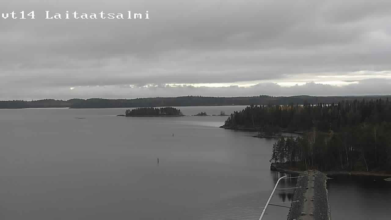 Kelikamerat Kuva Tie 14 Savonlinna, Laitaatsalmi silta, Savonlinna, Etelä-Savo