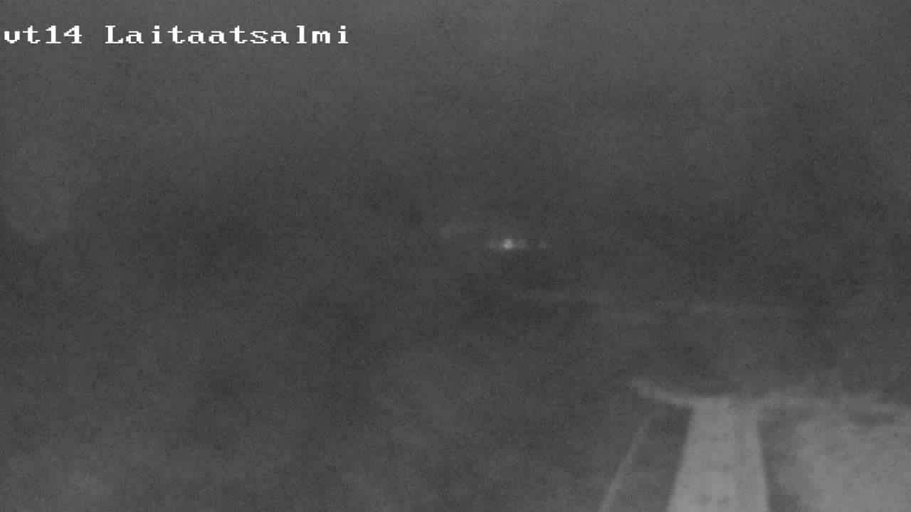 Weather Camera Image Väg 14 Nyslott, Laitaatsalmi, Savonlinna, Etelä-Savo