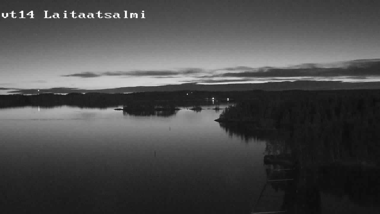 Weather Camera Image Väg 14 Nyslott, Laitaatsalmi, Savonlinna, Etelä-Savo