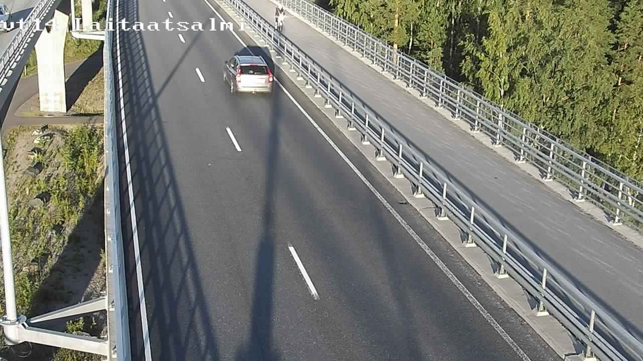 Weather Camera Image Road 14 Savonlinna, Laitaatsalmi, Savonlinna, Etelä-Savo