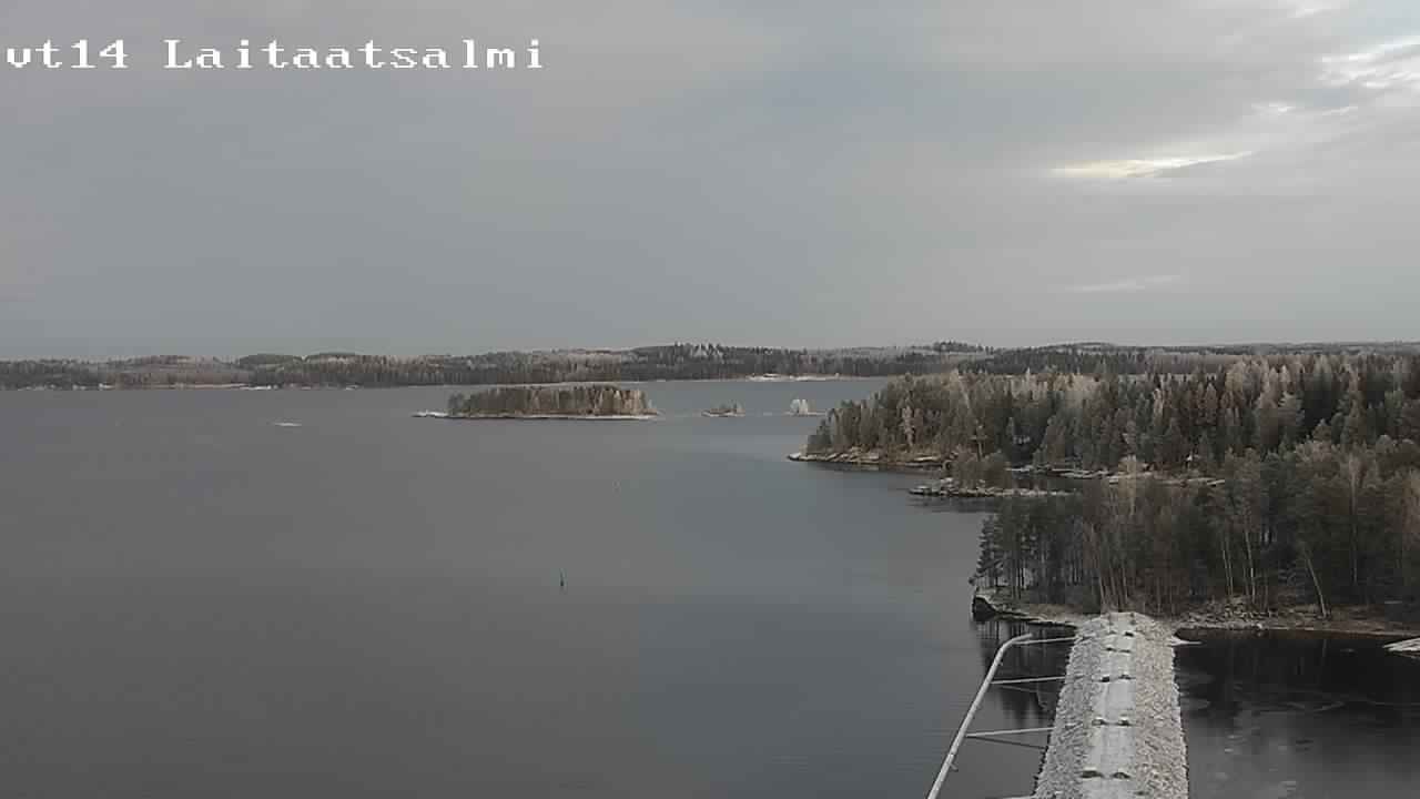 Kelikamerat Kuva Tie 14 Savonlinna, Laitaatsalmi silta, Savonlinna, Etelä-Savo