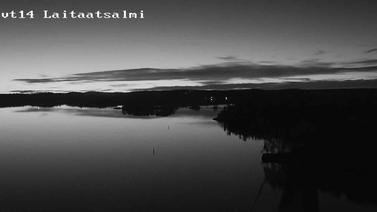 Weather Camera Image Väg 14 Nyslott, Laitaatsalmi, Savonlinna, Etelä-Savo